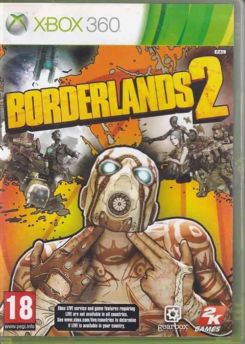 Borderlands 2 - XBOX 360 (B Grade) (Used) (eng)